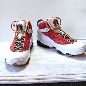 Jordan 6 Rings 'varsity red wheat midnight navy'